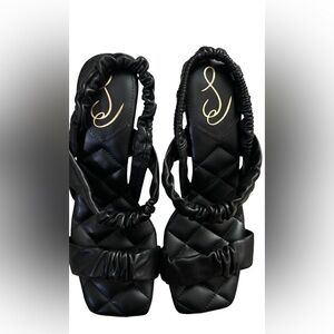 SAM EDELMAN MARLENA PADDED STRAP HEEL